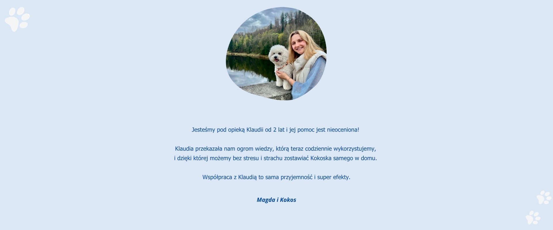 Doświadczenie opiekuna psa w trakcie pracy nad lękiem separacyjnym